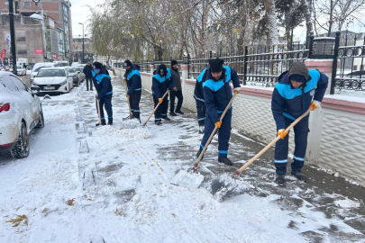 Battalgazi de Kar Temizliği Başladı