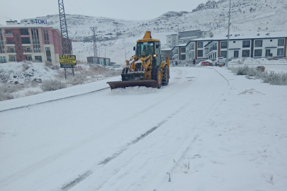 Malatya’da Kar Ulaşımı Felç Etti