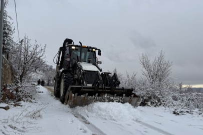 Yeşilyurt'ta Köy Yolları Açık Tutuluyor