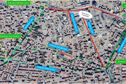 Emeksiz Kavşağı-Kışa Caddesi Trafiğe Kapatılıyor