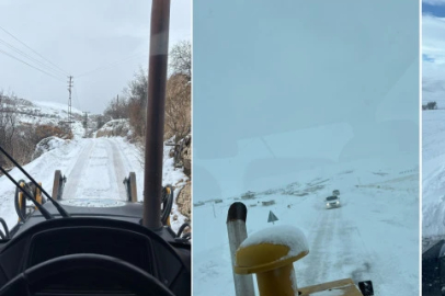 Darende de Tipi Açılan Yolları Geri Kapattı