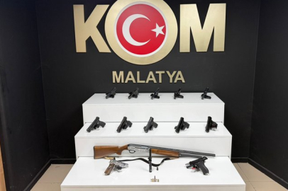Malatya'da Silah Satan 3 Kişi Yakalandı