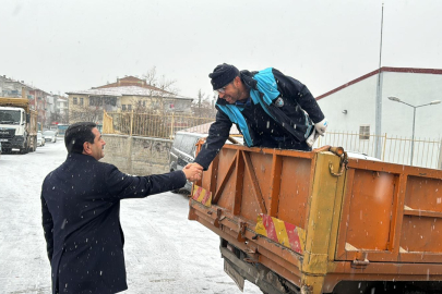Battalgazi’de 104 Mahallede Kar'la Mücadele Sürüyor