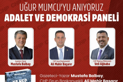 CHP Malatya'da Uğur Mumcu'yu Anacak