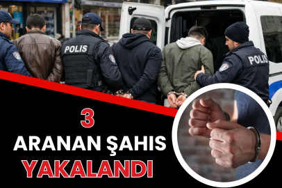 Hapis Cezası Olan 3 Kişi Yakalandı