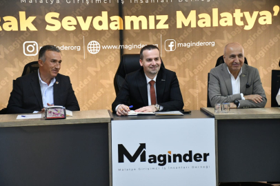 MAGİNDER İle Hekimhan Muhtarlar Derneği Kardeş Oldu