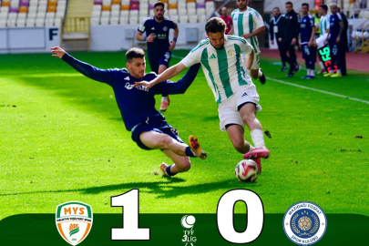 Yeşilyurt spor Mazıdağı Fosfatspor'u Zorda Olsa Geçti: 1-0