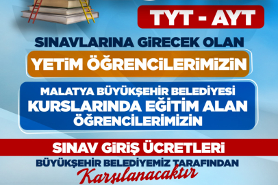 AYT ve TYT Sınav Ücretlerini Büyükşehir Belediyesi Karşılayacak