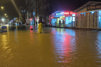 Doğanşehir’de Sağanak Yağış Su Baskınına Yol Açtı