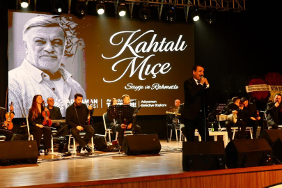 Adıyaman'da Kahtalı Mıçe için unutulmaz vefa gecesi