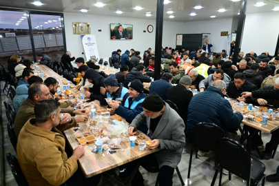 Battalgazi Belediyesi iftar sofrası Kurdu