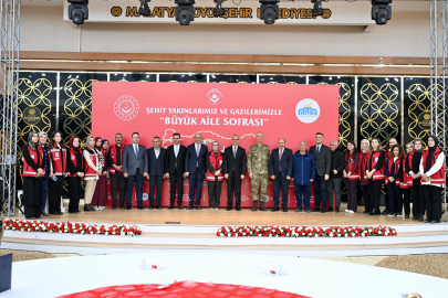 Şehit Aileleri ve Gazilerle İftar da Bir Araya Geldi