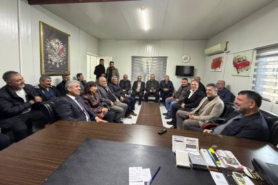 Miletvekili Ağbaba Minibüscüler Odasını Ziyaret Etti