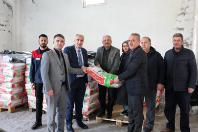 Malatya'da Yem Bitkisi Tohumu Dağıtımı Yapıldı