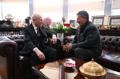Gani Şavata MHP Lideri Bahçeli'yi Ziyaret Etti
