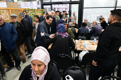 BAŞKAN TAŞKIN VATANDAŞLARLA İFTARDA BULUŞTU