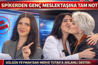 USTA SPİKERDEN GENÇ MESLEKTAŞINA TAM NOT!