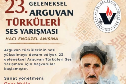 Hacı Engüzel Anısına Arguvan Türküleri Ses Yarışması Yapılacak