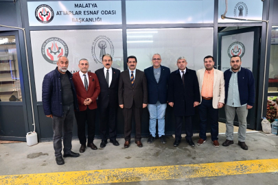 Başkan Taşkın'dan Esnaf Odalarına Ziyaret