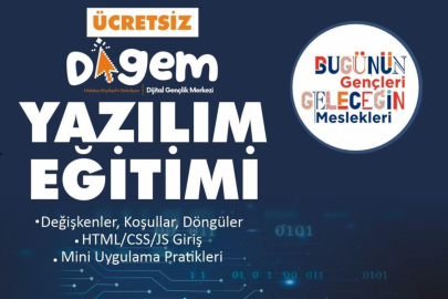 Dijital Gençlik Merkezi kodlama eğitimi verecek
