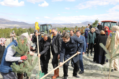 'Kadınlarla El Ele Bir Fidan Bin Nefes' Fidan dikimi yapıldı