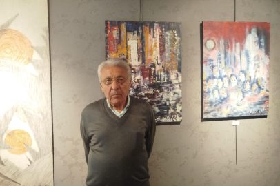 Ressam Ali Aral 'Bir Varmış, Çok Yokmuş' adlı sergisini açtı