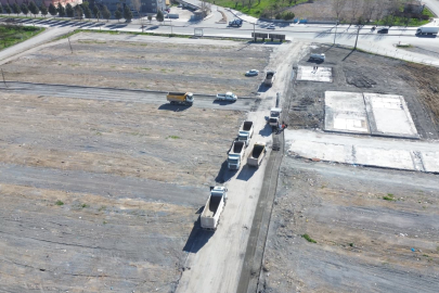 Battalgazi de sökülen asfalt, kırsalda değerlendiriliyor