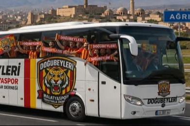 Taraftarlar Ağrı'ya sefer düzenliyor