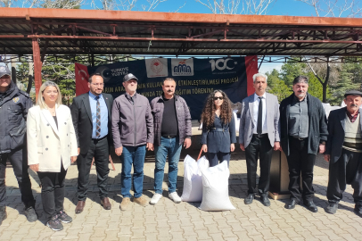 Arguvan'da çiftçiye yüzde 75 hibeli nohut tohumu