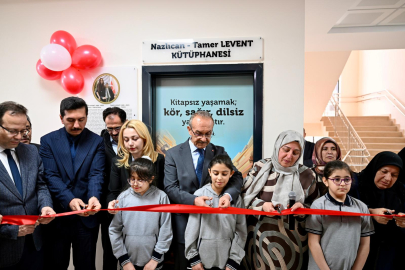 Deprem Kayıpları adına kütüphane açılışı yapıldı