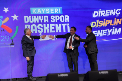 Kayseri 2029 Dünya Spor Başkenti Adayı oldu