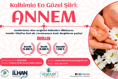 'Kalbimin En Güzel Şiiri: Annem' Şiir Yarışması