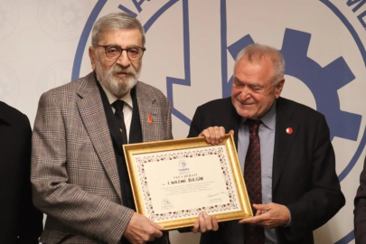 TÜSİAV'dan Nazmi Bilgin'e vefa beratı