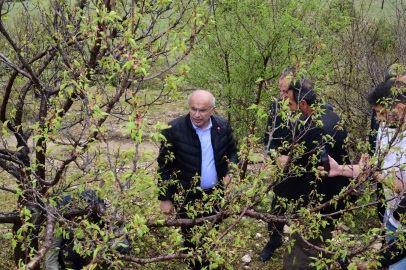 Başkan Er, Dolu Afetinden Zarar Gören İlçeleri Ziyaret Etti