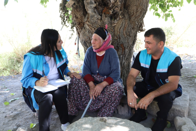 Battalgazi Belediyesi 100 Yaşlının kapısını çaldı