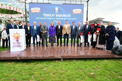 AK Parti Battalgazi de değerlendirme toplantısı yaptı