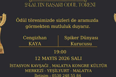 24.Altın Başarı Ödül töreni düzenleniyor