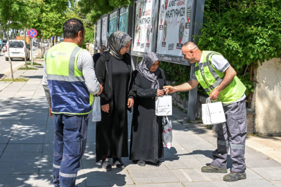 Büyükşehir Belediyesi 20 bin adet fide dağıttı