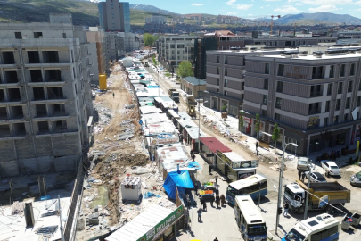 Akpınar da yaya trafiği yeniden düzenleniyor