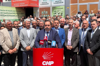 CHP Malatya İl Örgütü Ağbaba’ya destek için toplandı!