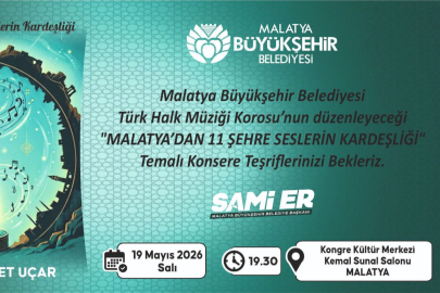 MALATYA’DAN 11 ŞEHRE TÜRKÜ KÖPRÜSÜ
