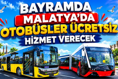 Bayramda otobüsler ücretsiz hizmet verecek