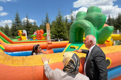 Playland Eğlence TIR'ı Doğanşehir'de çocuklarla buluştu