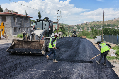 Yeşilyurt'un Köy yolları asfaltlanıyor