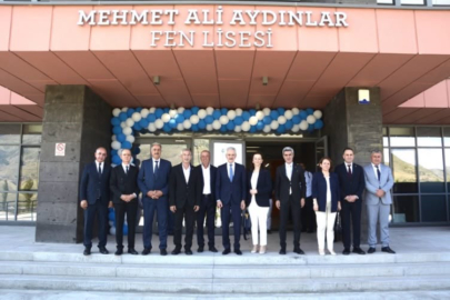 Arapgir'in Gururu Aydınlar Mezuniyet törenine katıldı