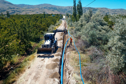 Akçadağ Ören içme suyuna kavuşuyor