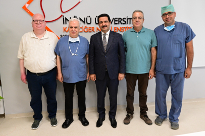 Başkan Taşkın, Prof. Dr. Sezai Yılmaz'ı kutladı