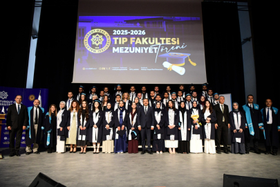 Turgut Özal Üniversitesi Tıp ilk mezunlarını verdi