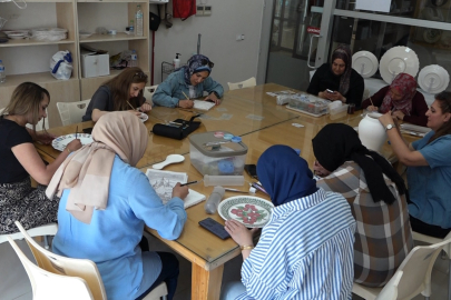 MABESEM'de Çini sanatına yoğun ilgi var