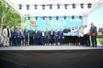 Yeşilyurt Kiraz Festivali heyecan yarattı